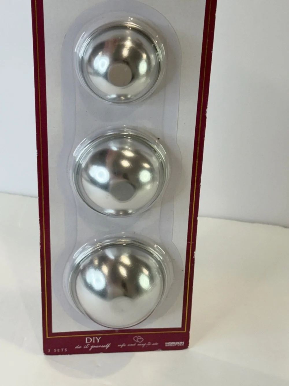🆕 Creative You Bath Bomb Molds 3 Sizes Metal DIY Spa Kit Sphere 🆕 Sealed